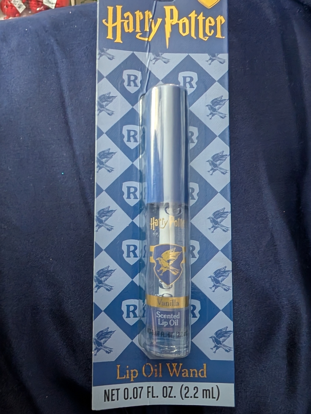 🟢 Warner Bros. Vanilla Scented Lip Oil Wand - Blue